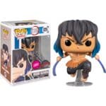 Funko POP! Demon Slayer: Kimetsu no Yaiba - Inosuke Hashibira Unmasked (Flocked) #875 (Chase Exclusive)