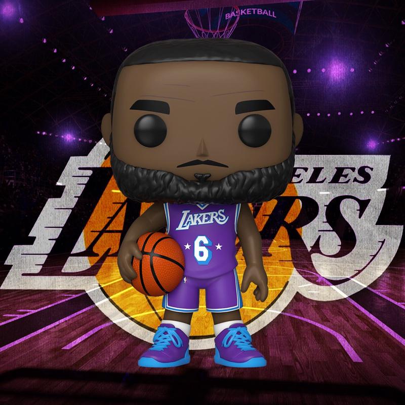 Buy the Funko Pop figurine of LeBron James (City Edition