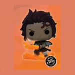 Funko POP! Demon Slayer: Kimetsu no Yaiba - Tanjiro Kamado (Hinokami Kagura) #874 (GITD Chase Exclusive)