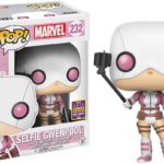 Funko Pop! Marvel Selfie Gwenpool (Summer Convention Shared Sticker 2017) #232 (Damaged Box)