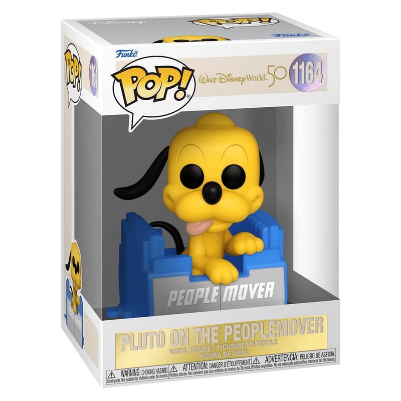 73_84ff0961-a75c-409b-81a3-d4a2d6e48b92_1800x1800 Funko POP! Disney 50th Anniversary - People Mover Pluto #1164 - Image 1