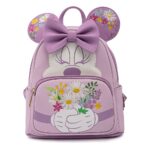 Disney by Loungefly Backpack Minnie Holding Flowers