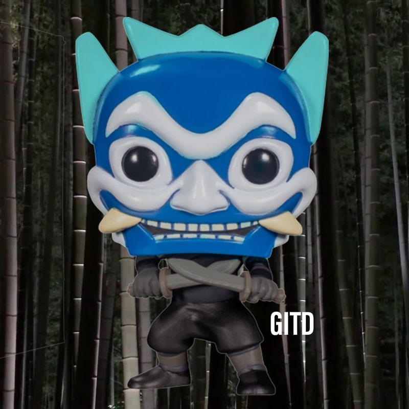 GITDBLU11E_1800x1800 Funko POP! Avatar: The Last Airbender - Blue Spirit Zuko (Exclusive) (Chase) - Image 1
