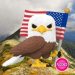 Funko POP! Television: Peacemaker - Eagly (Flocked) #1236 Figure (Exclusive)