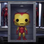 Funko POP! Deluxe: Hall of Armor - Iron Man Model 4 (Metallic) #1036 (Exclusive)