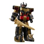 Hasbro - Mighty Morphin Power Rangers Retro Style Action Figure 2022 Black & Gold Dino Megazord 18 cm