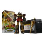 Hasbro - Mighty Morphin Power Rangers Retro Style Action Figure 2022 Black & Gold Dino Megazord 18 cm - Image 3