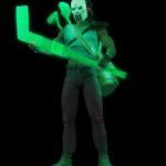 Loyal Subjects - Teenage Mutant Ninja Turtles BST AXN Action Figure Casey Jones Skull Face Glow-in-the-Dark SDCC Exclusive 13 cm