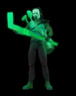 Loyal Subjects - Teenage Mutant Ninja Turtles BST AXN Action Figure Casey Jones Skull Face Glow-in-the-Dark SDCC Exclusive 13 cm