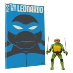 Loyal Subjects - Teenage Mutant Ninja Turtles BST AXN x IDW Action Figure & Comic Book Leonardo Exclusive 13 cm