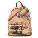 Disney Loungefly -  Mini Backpack - Pixar Up House Carl Ellie Working Buddies