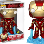 Funko POP! Marvel: Avengers - Iron Man Mark 43 (GITD) #962 Jumbosized(Exclusive)