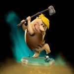 Iron Studios - The Flintstones Art Scale Statue 1/10 Barney Rubble 15 cm