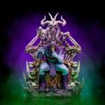 Iron Studios - Masters of the Universe Art Scale Deluxe Statue 1/10 Skeletor on Throne Deluxe 29 cm