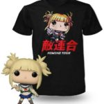 Funko Pop & Tee: My Hero Academia - Himiko Toga (Unmasked) Funko POP! with T-Shirt (Large)