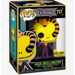 Funko POP! Nightmare Before Christmas - Jack Skellington with Snake (Black Light) #717 (Special Edition Exclusive)