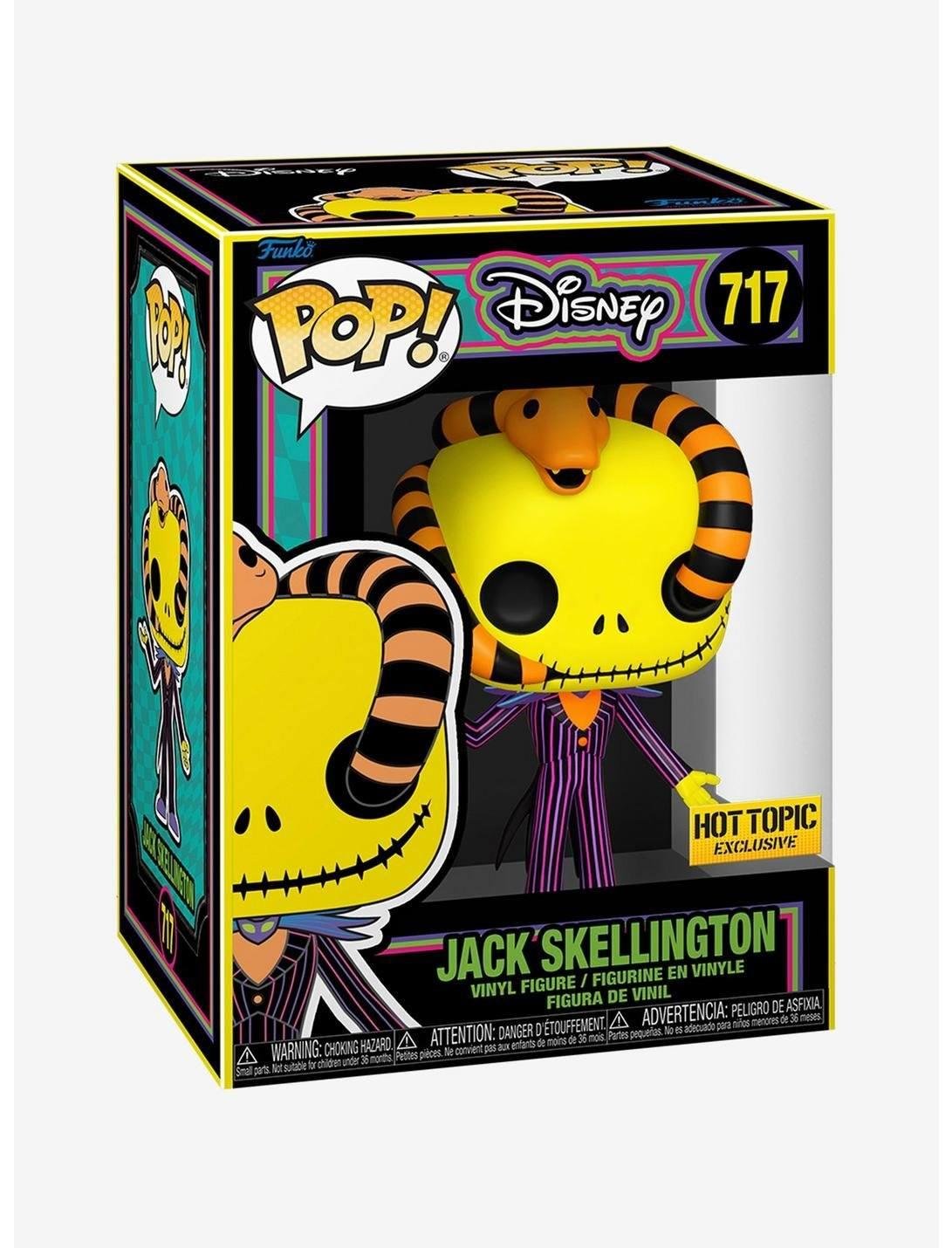 Funko POP! Nightmare Before Christmas - Jack Snake (Black Light) #717 Edition Exclusive) - Collectibles
