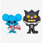 Funko POP! The Simpsons - Itchy with Scratchy (Skeleton) (Exclusive)