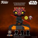 Funko POP! Star Wars: Red Saber Collection - Darth Maul (GITD) #520 (Exclusive)