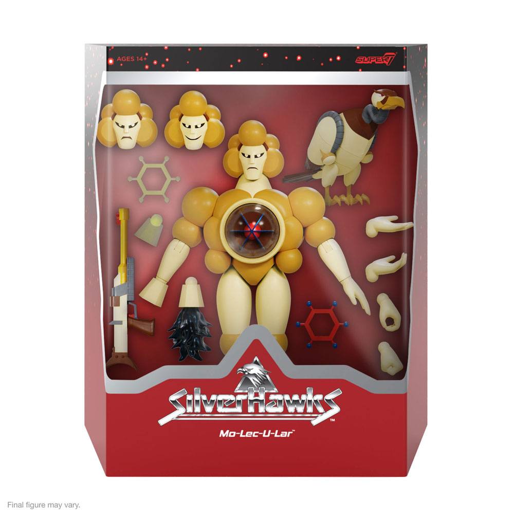 x_sup7-ul-hawkw03-mlu-01_a Super 7 - SilverHawks Ultimates Action Figure Mo-Lec-U-Lar 18 cm - Image 1