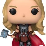 Funko POP! Thor: Love & Thunder - Mighty Thor without Helmet (Metallic) (Exclusive)