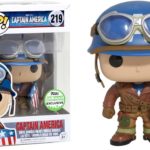 Funko POP! Captain America Movie - Captain America (World War 2) #219 (ECCC 2017 Exclusive) (Vaulted)