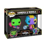 Funko POP! Marvel: Guardians of the Galaxy 2 - Nebula And Gamora (Black light) 2-pack (Exclusive)