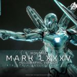 Hot Toys - Avengers: Endgame Diecast Action Figure 1/6 Iron Man Mark LXXXV (Holographic Version) 2022 Toy Fair Exclusive 33 cm