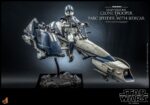 Star Wars The Clone Wars Action Figure 1/6 Heavy Weapons Clone Trooper & BARC Speeder with Sidecar 30 cm - Image 2