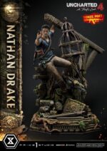 Prime 1 Studios - Uncharted 4: A Thief's End Ultimate Premium Masterline Statue 1/4 Nathan Drake Deluxe Bonus Version 69 cm