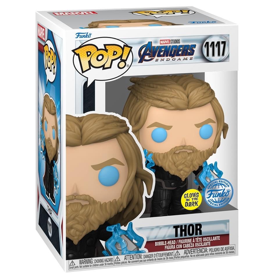 Funko POP! Avengers: Endgame - Thor with Thunder (GITD) #1117