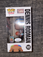 Signature Series - Dennis Rodman  Signed Funko Pop W/ JSA Witnessed COA (7BAP 185 pcs) - Image 2