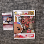 Signature Series - Dennis Rodman  Signed Funko Pop W/ JSA Witnessed COA (7BAP 185 pcs)