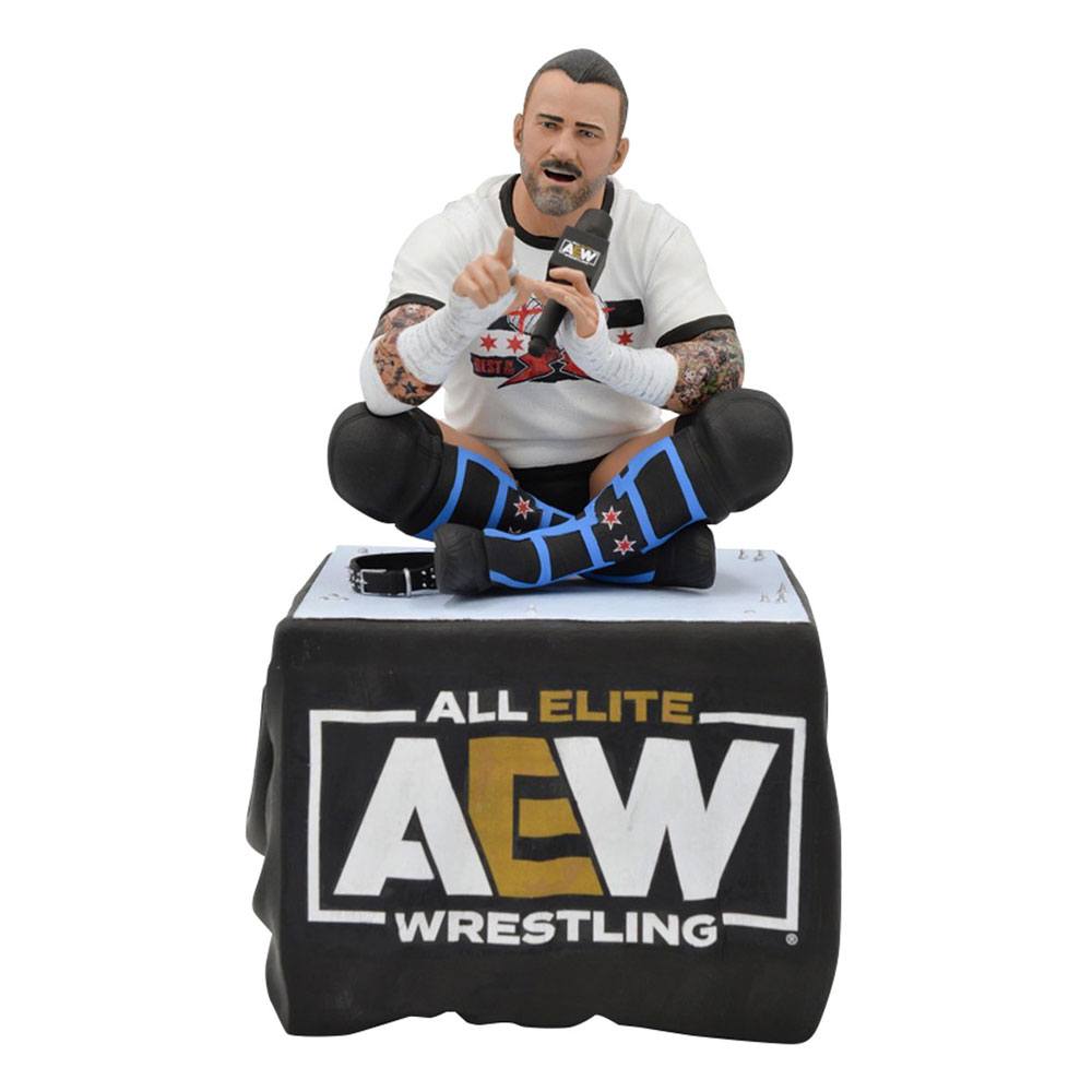 x_diamsep222415 Diamond - AEW Gallery PVC Statue CM Punk 25 cm - Image 1