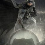 Iron Studios - Zack Snyder's Justice League Deluxe Art Scale Statue 1/10 Batman on Batsignal 28 cm