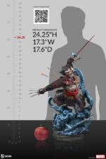 Sideshow Collectibles - Marvel Premium Format Statue Wolverine: Ronin 61 cm - Image 3