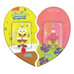 Super7 - SpongeBob SquarePants ReAction Action Figure 2-Pack SpongeBob & Patrick BFF (Glitter) SDCC22 10 cm