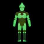 Super7 - Godzilla Toho ReAction Action Figure Jet Jaguar (Glow) SDCC22 10 cm - Image 2