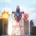 Super7 - Mighty Morphin Power Rangers Super Cyborg Action Figure Dragonzord (Clear) 28 cm - Image 2