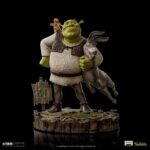 Iron Studios - Shrek Deluxe Art Scale Statue 1/10 Shrek, Donkey and The Gingerbread Man 26 cm - Image 4