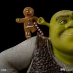 Iron Studios - Shrek Deluxe Art Scale Statue 1/10 Shrek, Donkey and The Gingerbread Man 26 cm - Image 6