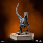Iron Studios - Jurassic World Icons Statue Velociraptor Blue 9 cm