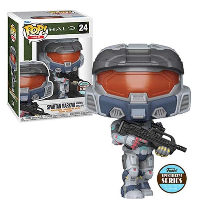 211732-0-0000-funko-pop-halo-infinite-spartan-mark-vii-with-battle-rifle-24-figoura-specialty-series Funko POP! Halo Infinite - Spartan Mark VII with Battle Rifle #24 (Specialty Series) - Image 1