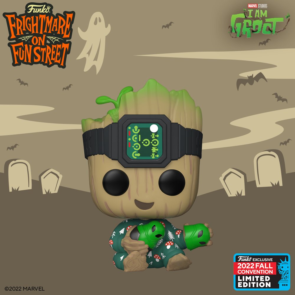 Fb-1iKxXwAYAihA Funko Pop! I am Groot - Groot (NYCC 2022 Exclusive) - Image 1