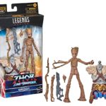 Hasbro - Thor: Love and Thunder Marvel Legends Series Action Figure 2022 Marvel's Korg BAF #6: Groot 15 cm