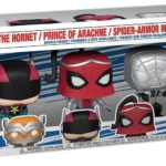 Funko POP! Marvel - Prodigy, The Hornet, Prince of Arachne, Spider-Armor MK I & Spider-Armor MK II 5-Pack (Special Edition Sticker Exclusive)