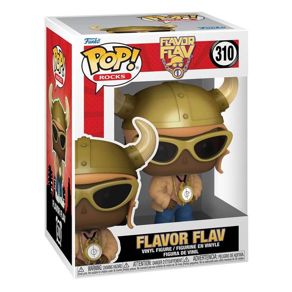 216604-0-0000-funko-pop-rocks-flavor-flav-flavor-flav-310-figoura Funko POP! Rocks: Flavor Flav - Flavor Flav #310 - Image 1