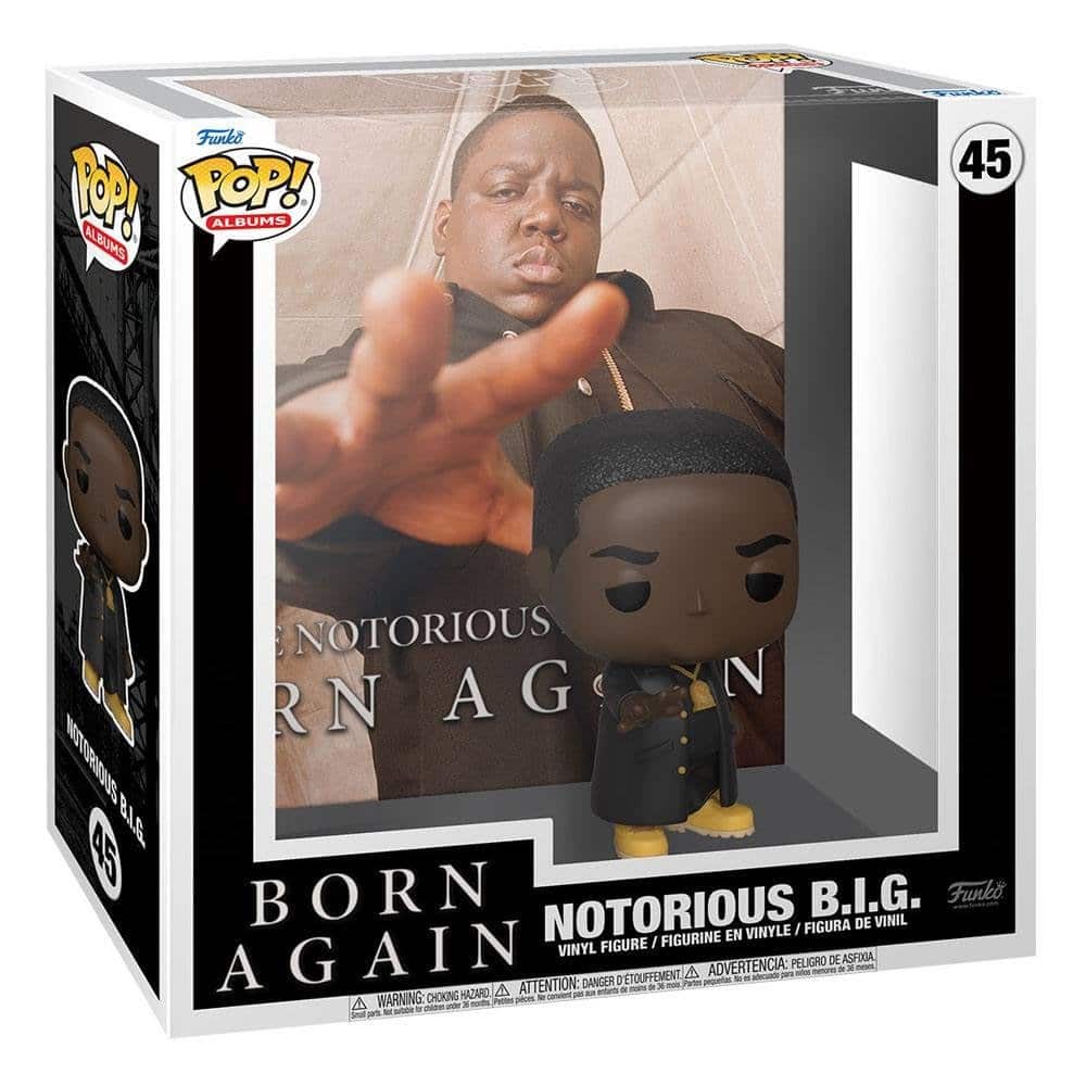 216611-0-0000-funko-pop-albums-notorious-big-born-again-45-figoura Funko POP! Albums: Notorious BIG - Born Again #45 - Image 1