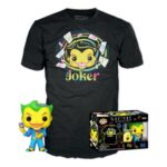 Funko Box: DC Comics - Joker (Black Light) Funko POP! with T-Shirt