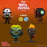 Funko POP! Iron Maiden - Live After Death, Seventh Son, Nights of the Dead & Somewhere in Time Eddies (GITD) 4-Pack(Exclusive)